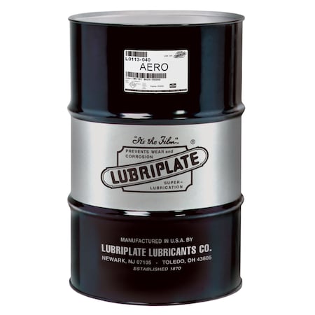 Lubriplate Aero, Drum, Low Temperature White Lithium For Seal Compatibility L0113-040